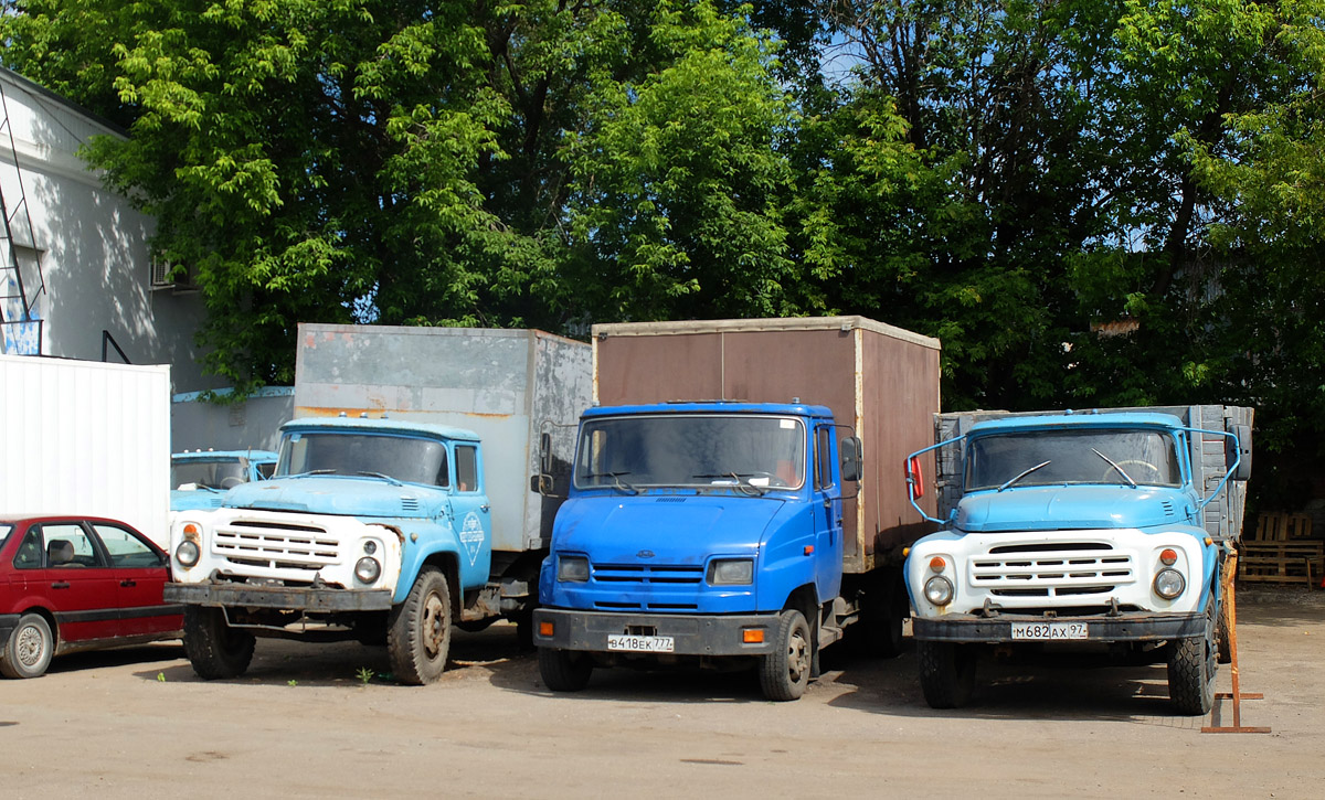 Москва, № М 682 АХ 97 — ЗИЛ-431410; Москва, № В 418 ЕК 777 — ЗИЛ-5301БО "Бычок"; Москва — Разные фотографии (Автомобили)