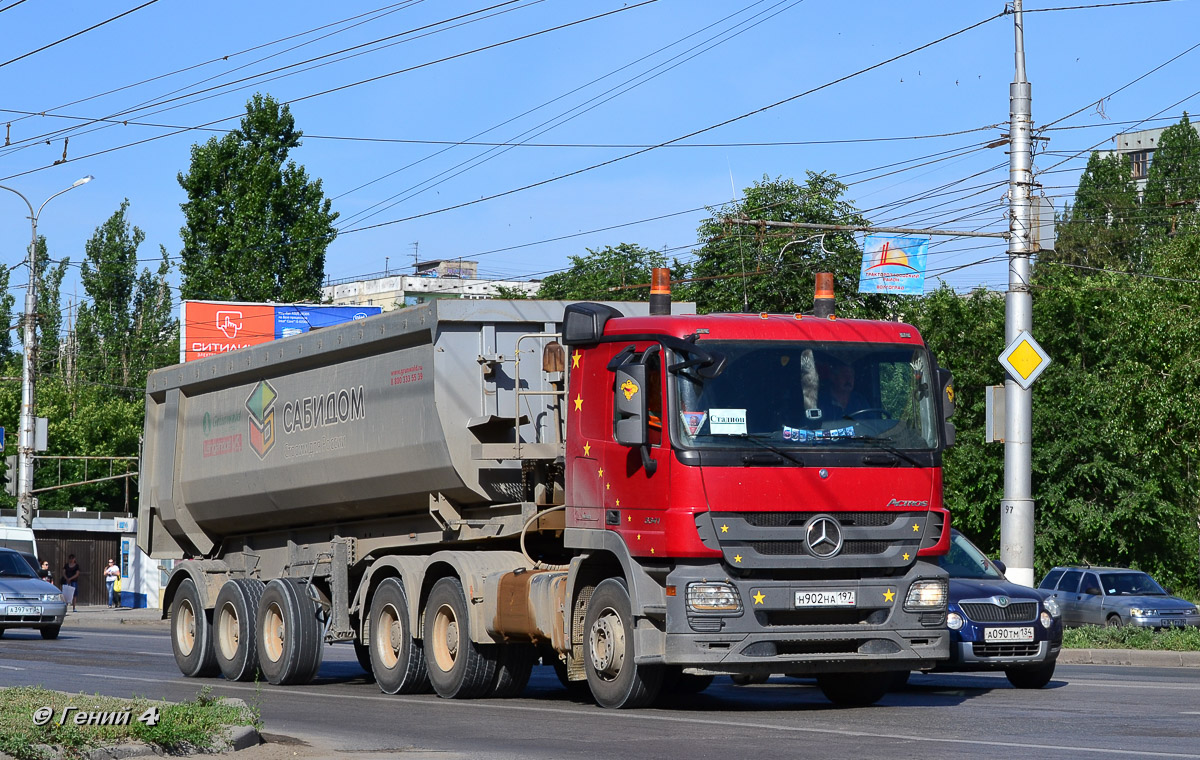 Москва, № Н 902 НА 197 — Mercedes-Benz Actros '09 3341 [Z9M]