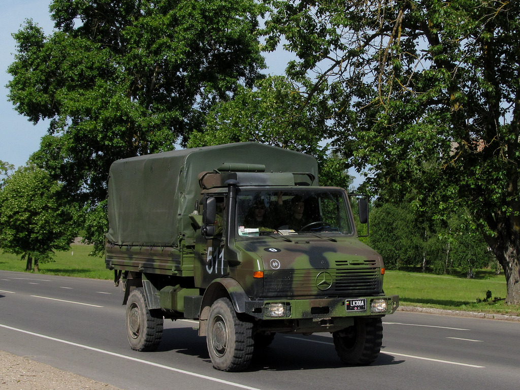 Литва, № 511 — Mercedes-Benz Unimog U1550L