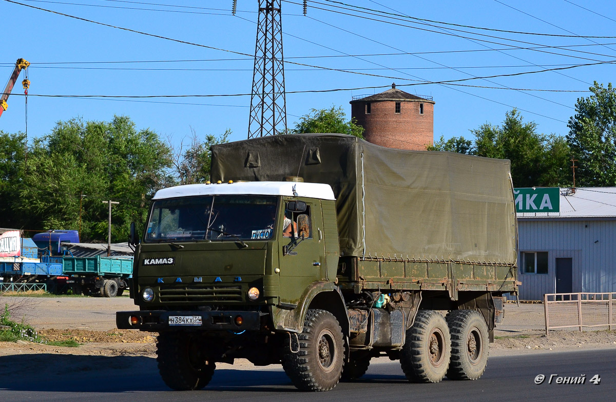 Волгоградская область, № Н 384 КХ 34 — КамАЗ-43101