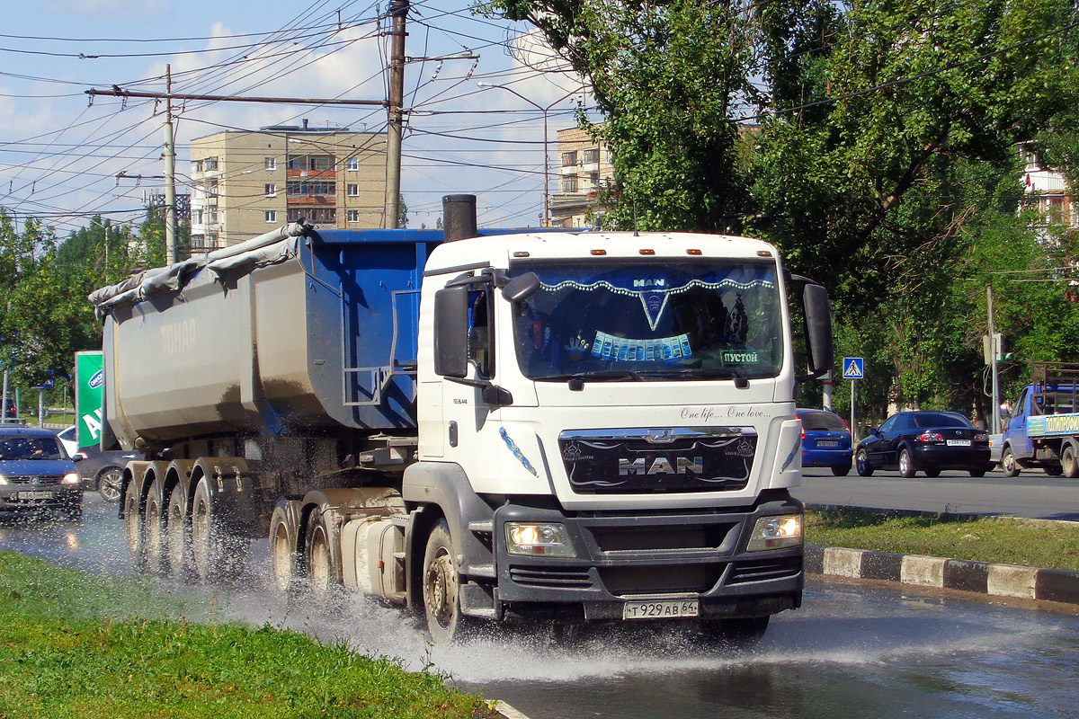 Саратовская область, № Т 929 АВ 64 — MAN TGX ('2007) 26.440