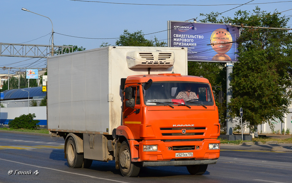 Волгоградская область, № А 521 ХК 134 — КамАЗ-43253-H3