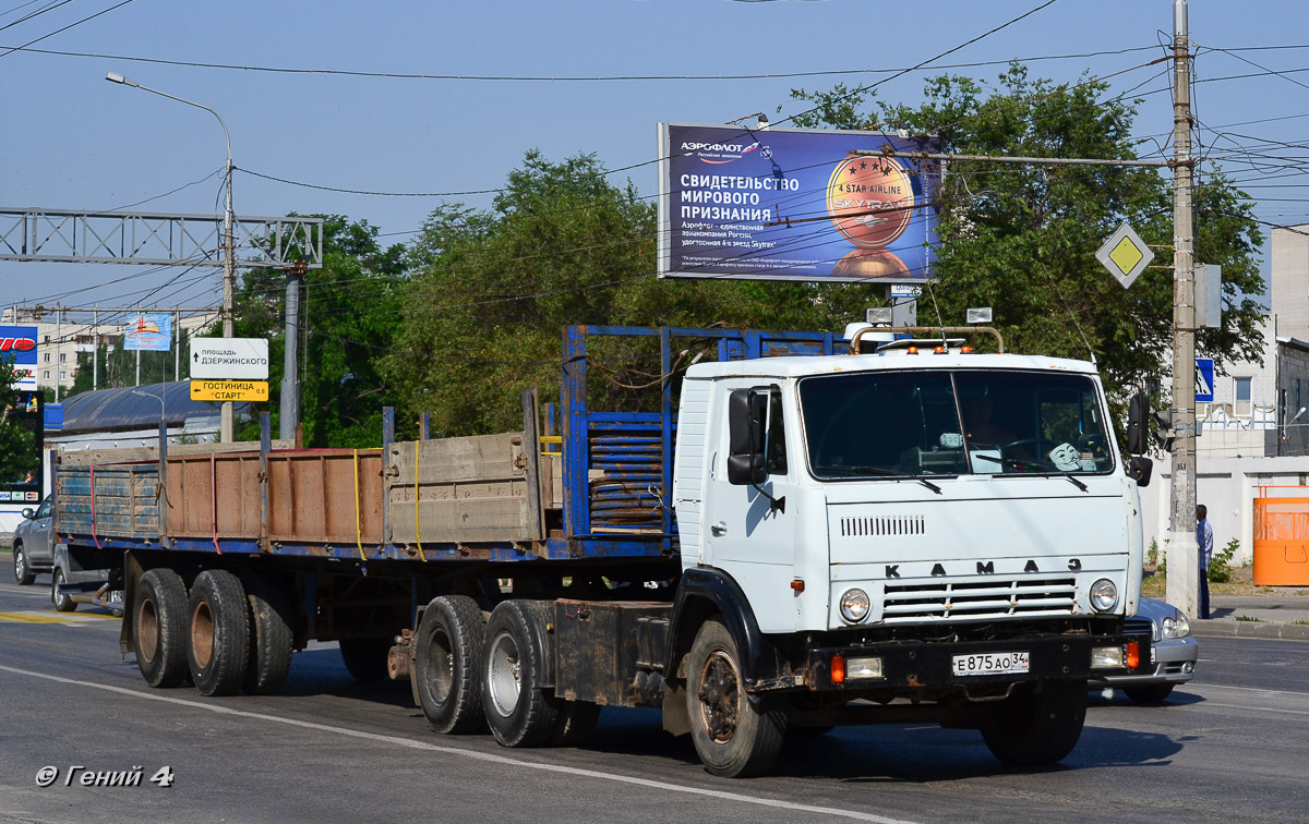 Волгоградская область, № Е 875 АО 34 — КамАЗ-5320