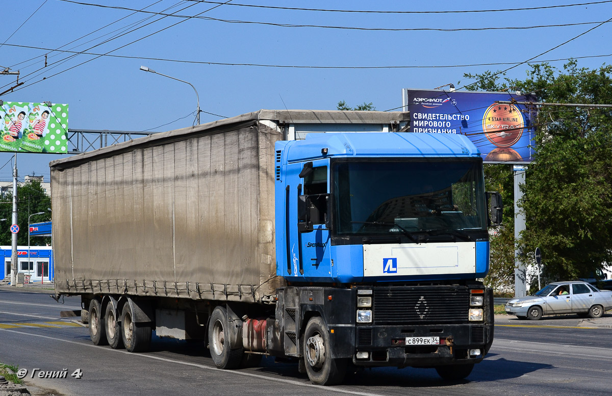 Волгоградская область, № С 899 ЕК 34 — Renault Magnum AE ('1990)