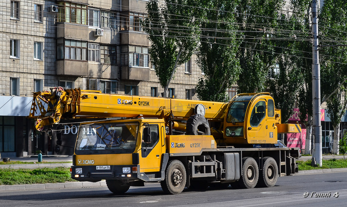 Волгоградская область, № Р 191 АР 34 — XCMG (общая модель)