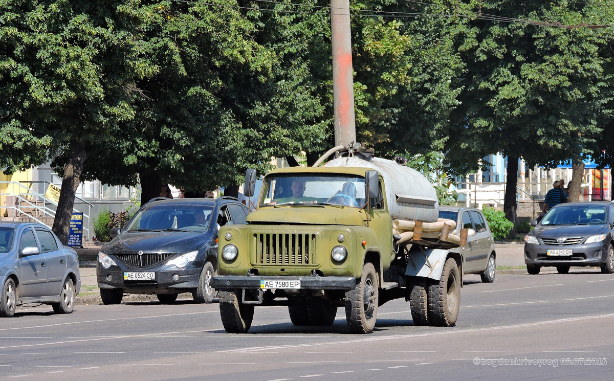 Днепропетровская область, № АЕ 7580 ЕР — ГАЗ-53-12