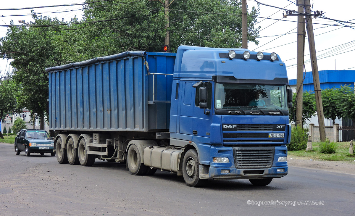 Днепропетровская область, № АЕ 6310 НЕ — DAF XF95 FT