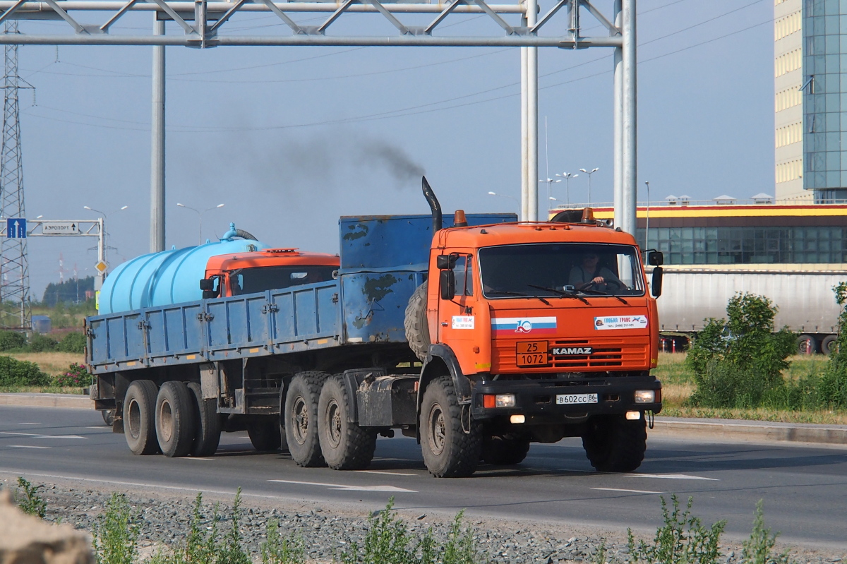 Ханты-Мансийский автоном.округ, № В 602 СС 86 — КамАЗ-44108-10 [44108K]