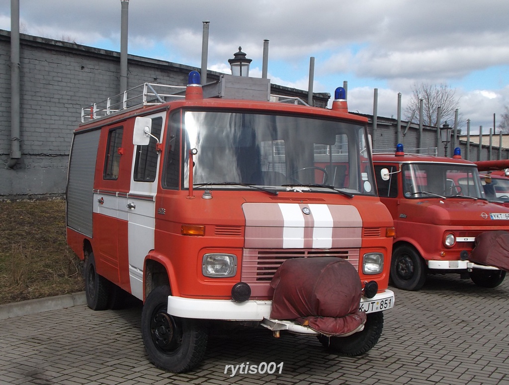 Литва, № KJT 851 — Mercedes-Benz T2 ('1967)