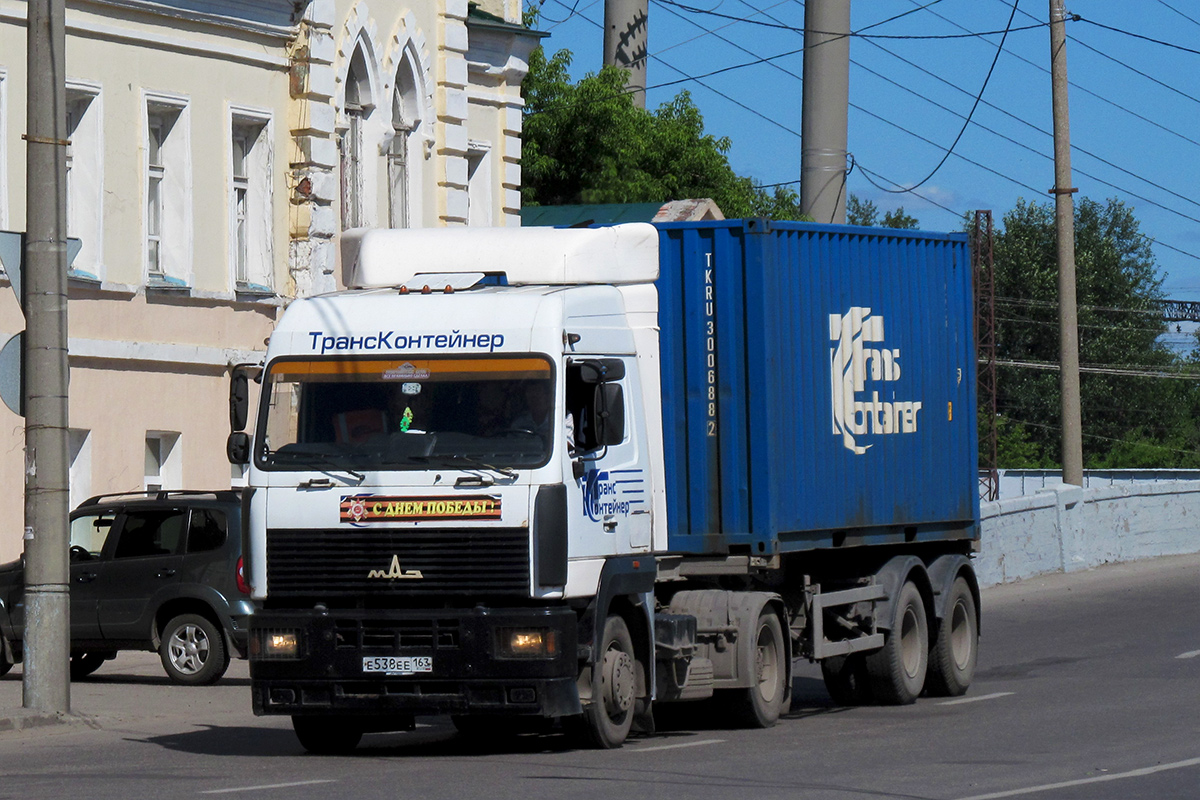 Самарская область, № Е 538 ЕЕ 163 — МАЗ-5440 (общая модель)