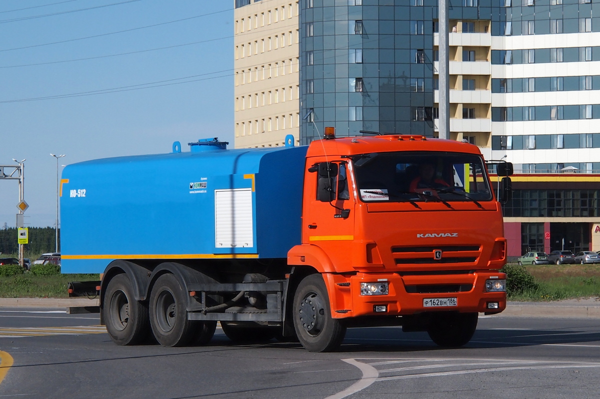 Ханты-Мансийский автоном.округ, № Р 162 ВН 186 — КамАЗ-65115-42