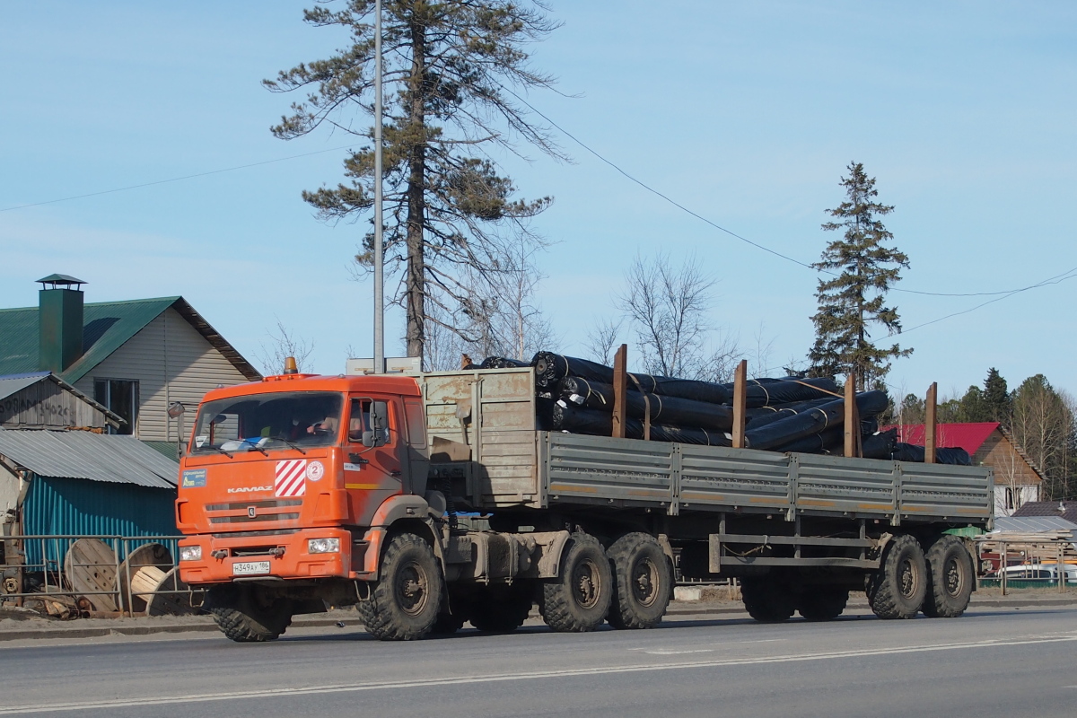 Ханты-Мансийский автоном.округ, № Н 349 АУ 186 — КамАЗ-53504-46