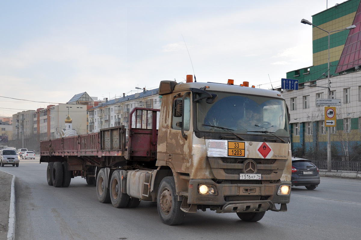 Саха (Якутия), № Т 516 КР 14 — Mercedes-Benz Actros '09 3341 [Z9M]