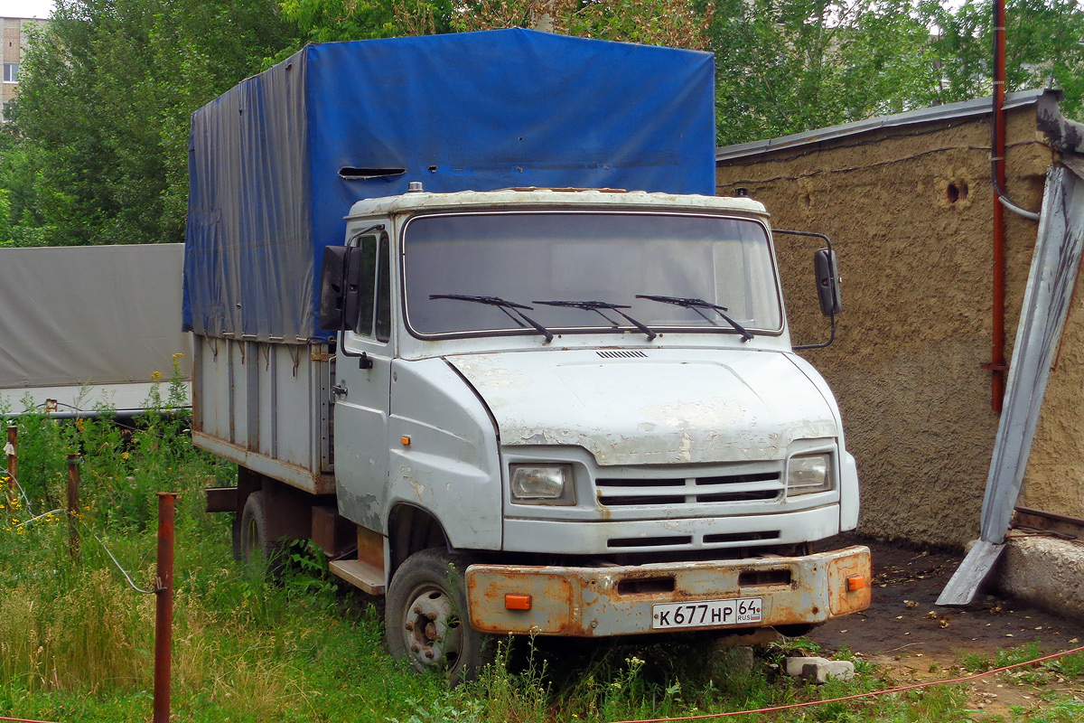 Саратовская область, № К 677 НР 64 — ЗИЛ-5301АО "Бычок"