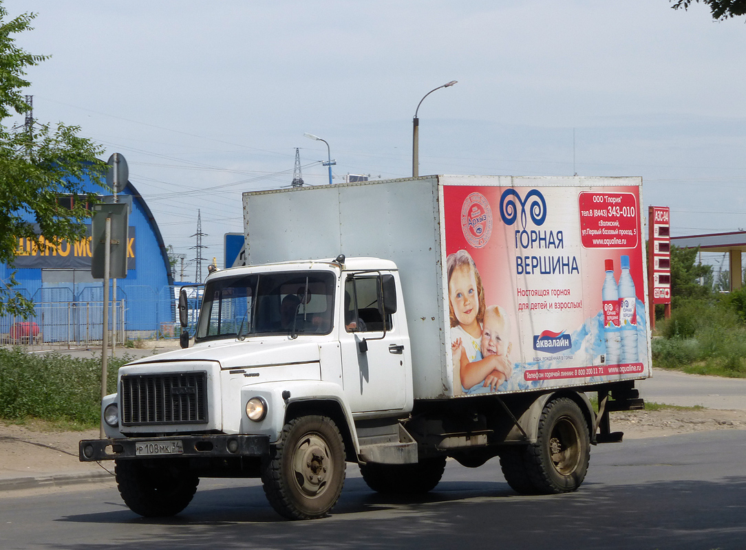 Волгоградская область, № Р 108 МК 34 — ГАЗ-3309