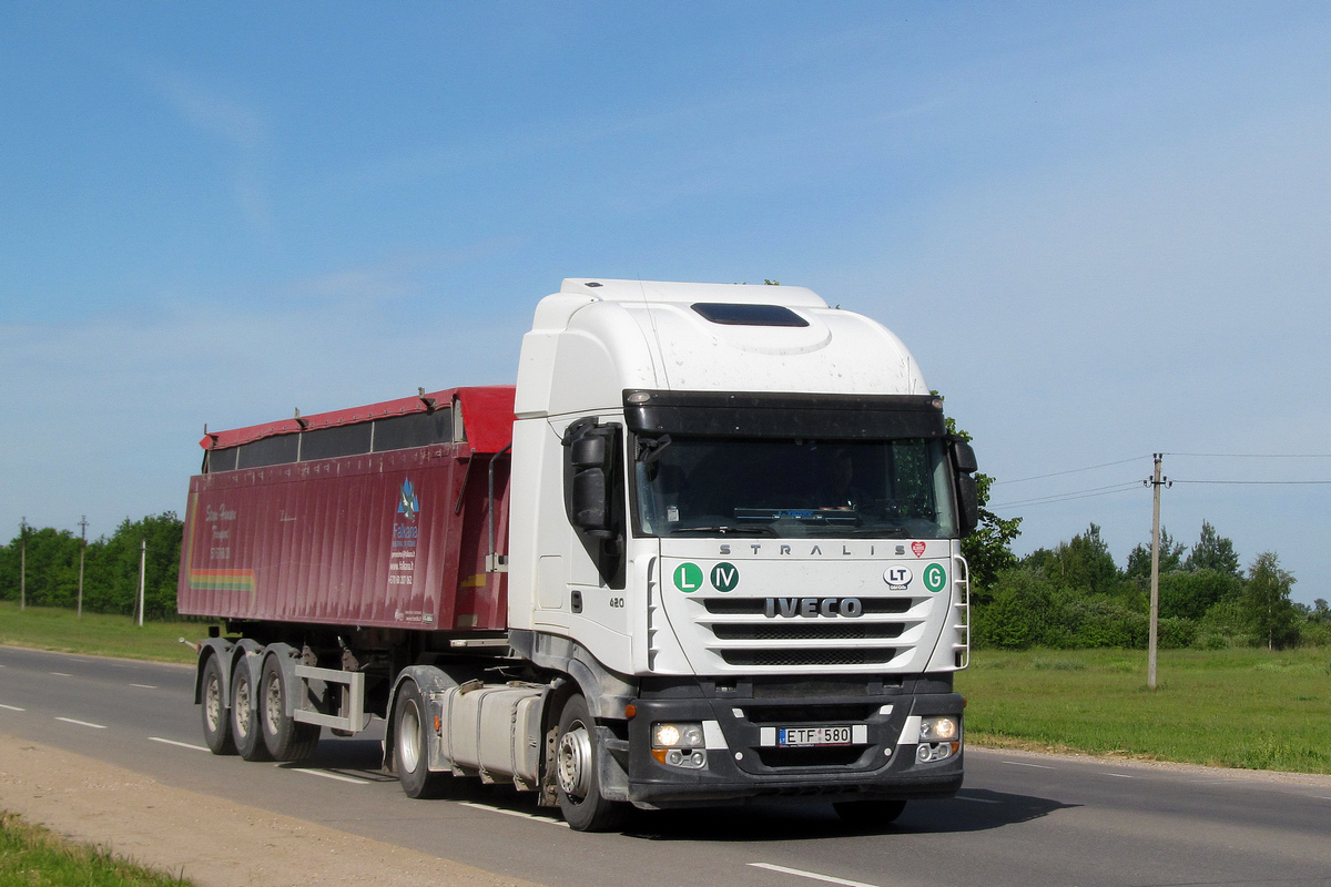 Литва, № ETF 580 — IVECO Stralis ('2007) 420