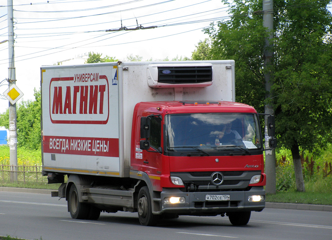 Волгоградская область, № А 702 СЕ 134 — Mercedes-Benz Atego 1224 [Z9M]