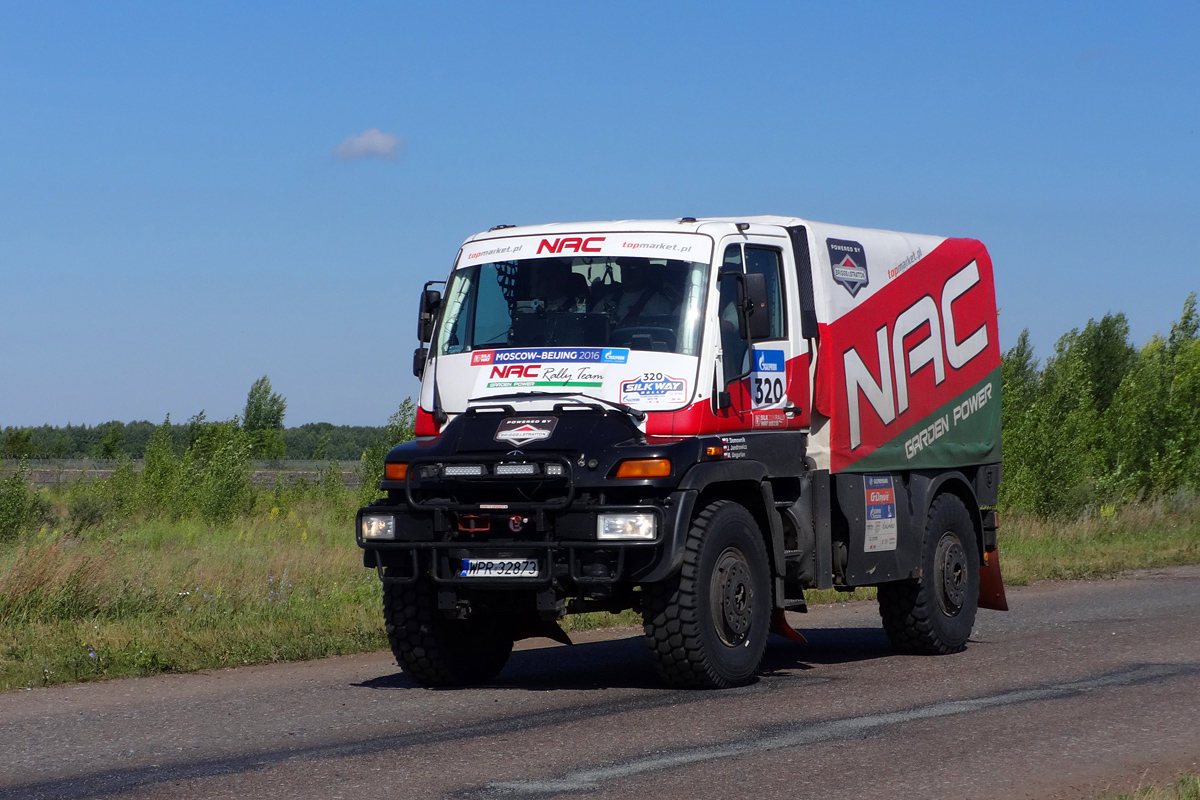 Польша, № WPR 32873 — Mercedes-Benz Unimog U400; Ралли Шёлковый Путь (Башкортостан)