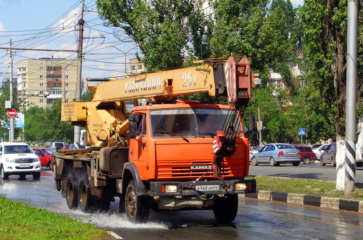 Саратовская область, № В 968 ХМ 64 — КамАЗ-53215-15 [53215R]