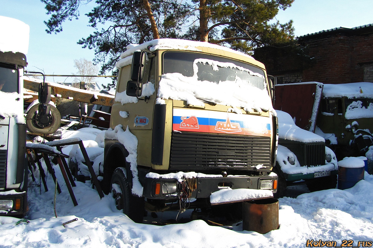 Алтайский край, № (22) Б/Н 0101 — МАЗ-5432 (общая модель); Алтайский край — Автомобили без номеров