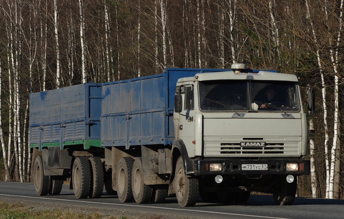 Орловская область, № М 731 УС 57 — КамАЗ-5320