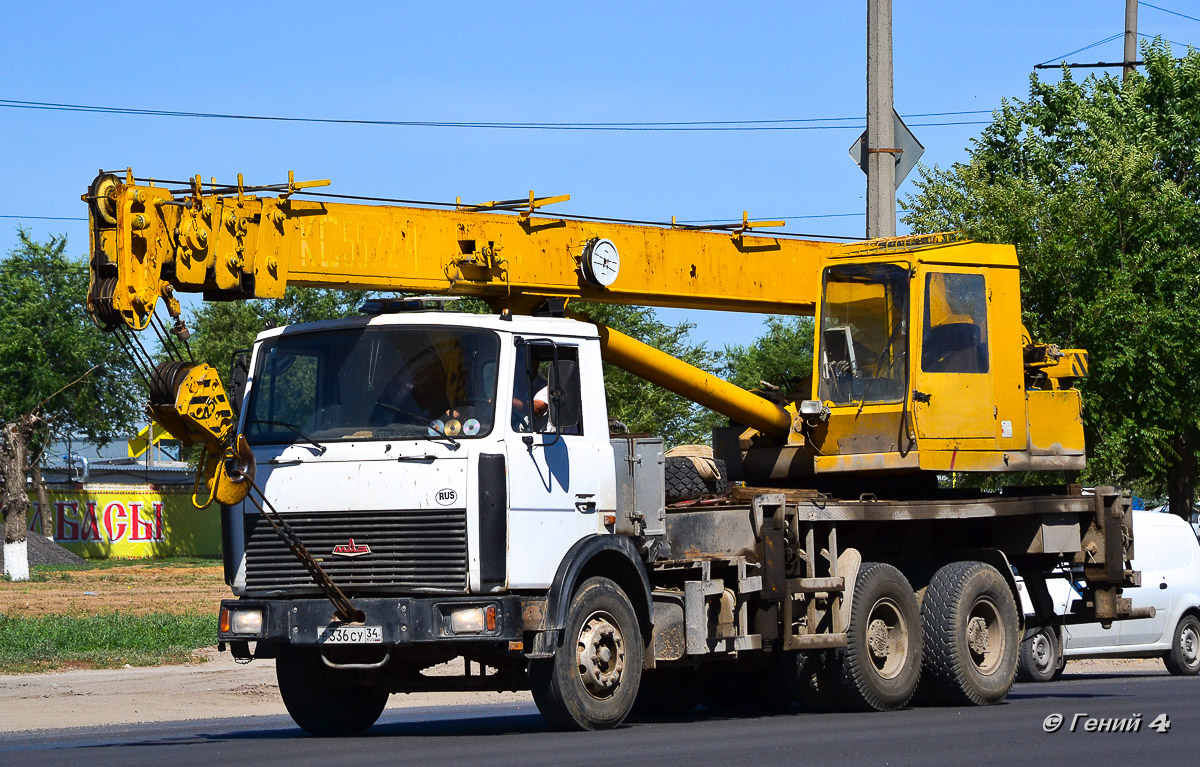 Волгоградская область, № Р 336 СУ 34 — МАЗ-630303