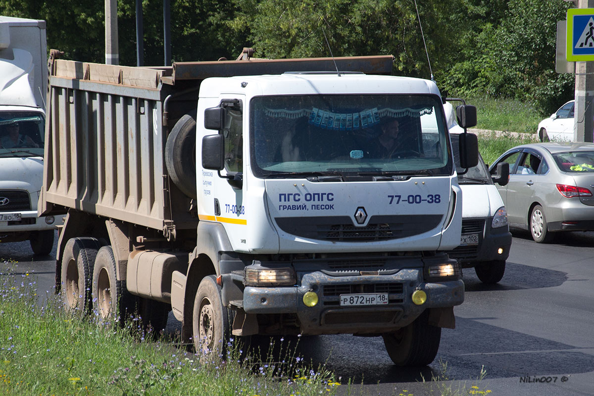 Удмуртия, № Р 872 НР 18 — Renault Kerax