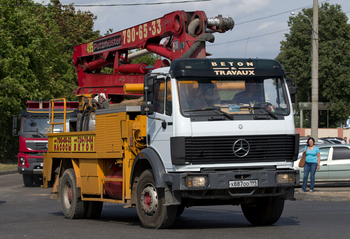 Москва, № Х 887 ОО 199 — Mercedes-Benz SK 1922