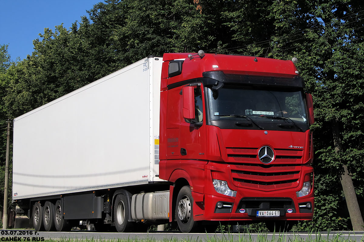 Сербия, № VA 064-ET — Mercedes-Benz Actros ('2011) 1843