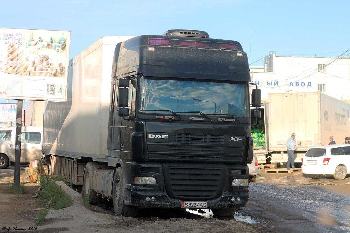 Киргизия, № S 9227 AS — DAF XF95 FT