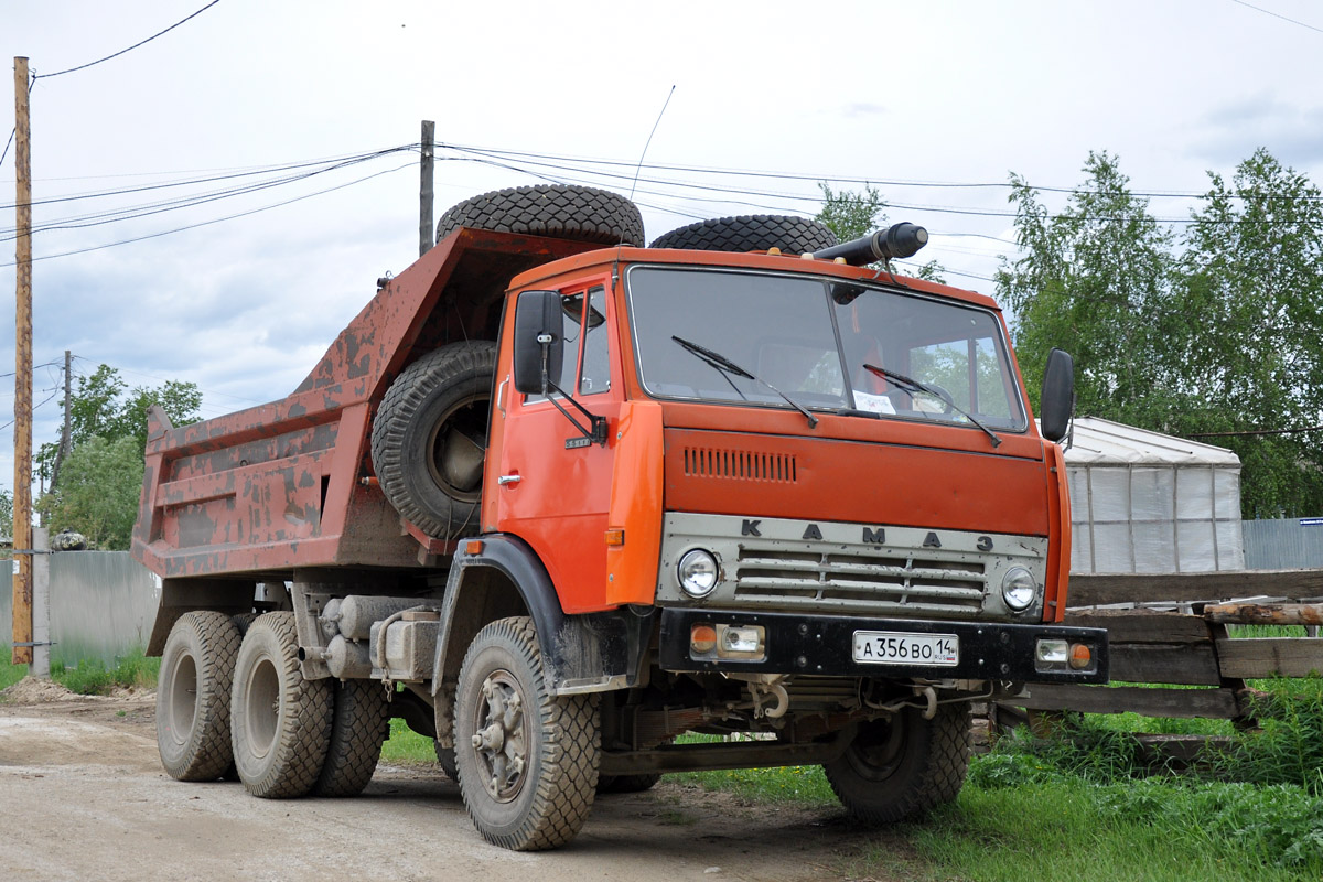 Саха (Якутия), № А 356 ВО 14 — КамАЗ-55111 [551110]