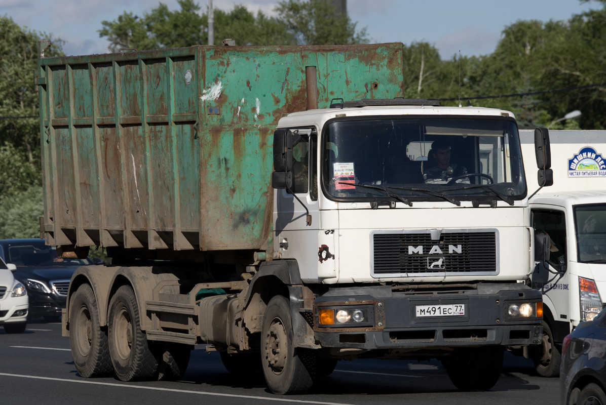 Москва, № М 491 ЕС 77 — MAN F90 (общая модель)