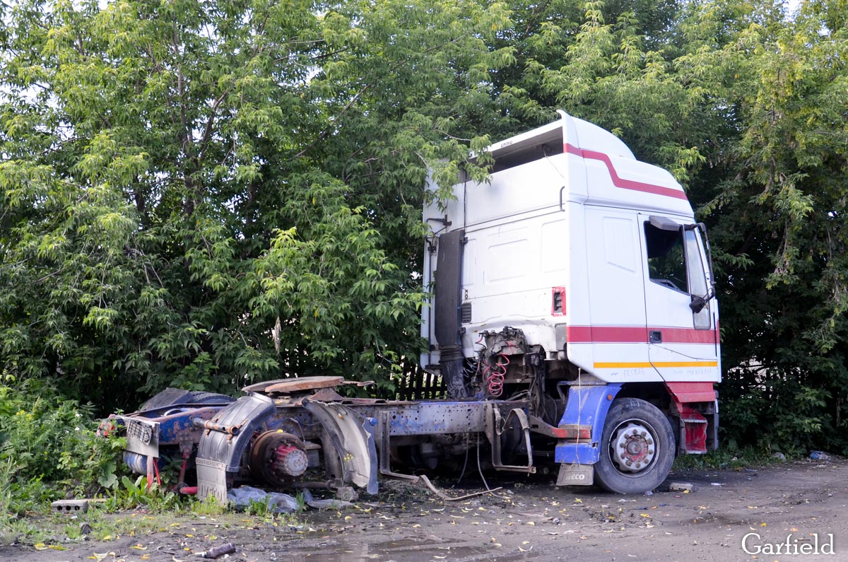 Новосибирская область, № (54) Б/Н 0021 — IVECO EuroStar; Новосибирская область — Автомобили без номеров