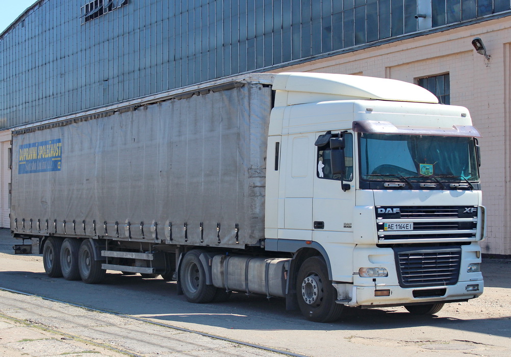 Днепропетровская область, № АЕ 1164 ЕІ — DAF XF95 FT