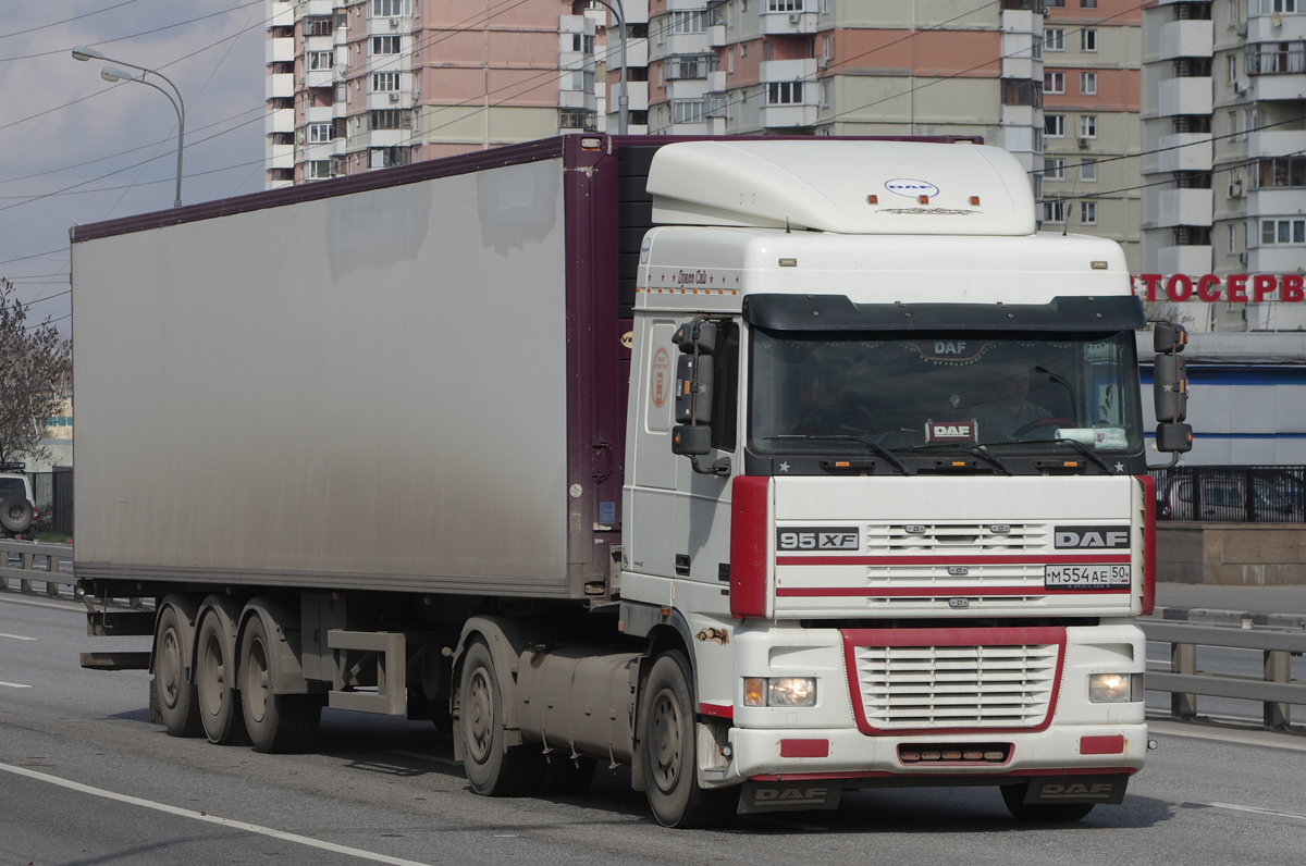 Московская область, № М 554 АЕ 50 — DAF 95XF FT