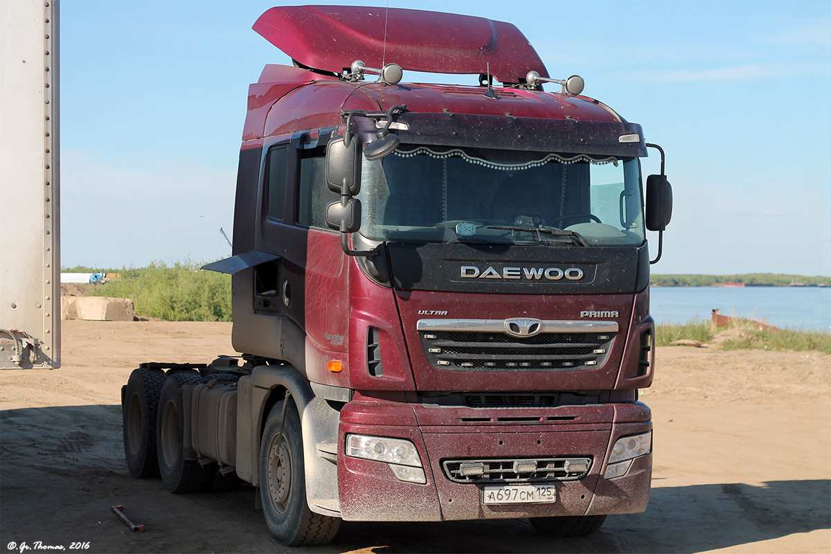 Приморский край, № А 697 СМ 125 — Daewoo Prima