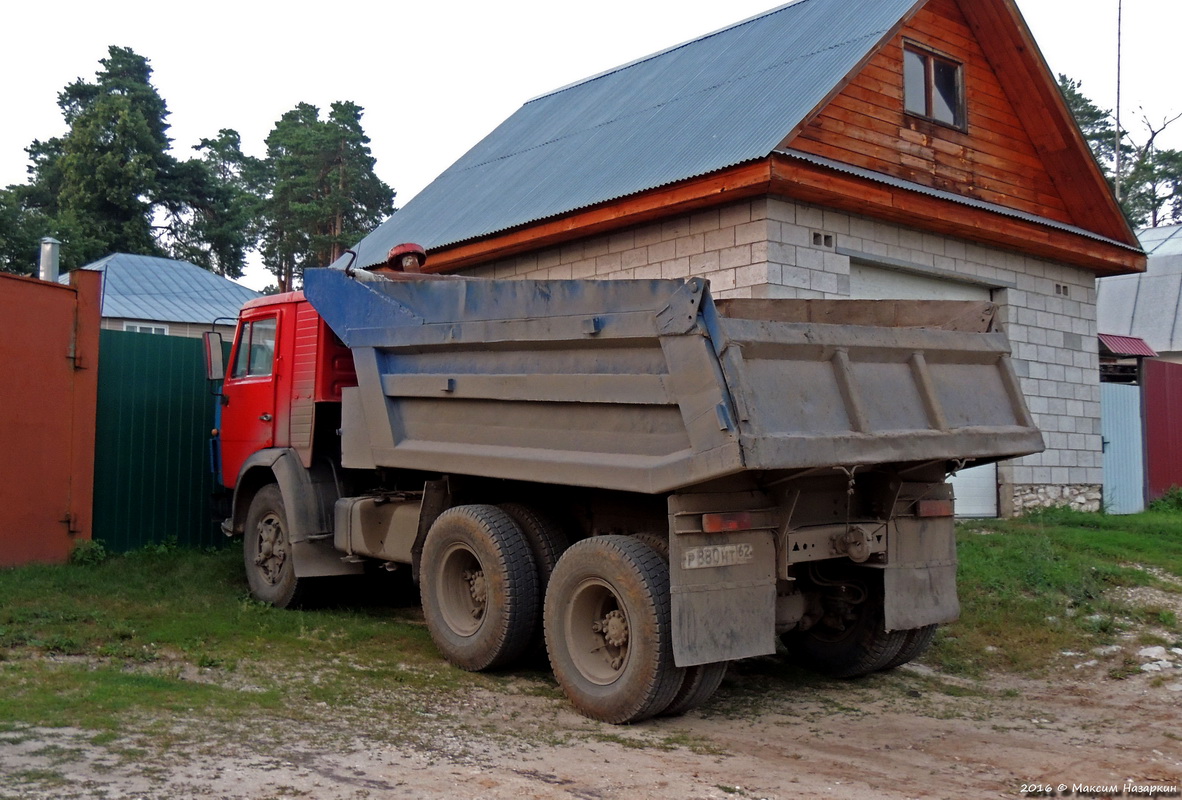 Рязанская область, № Р 880 НТ 62 — КамАЗ-5511