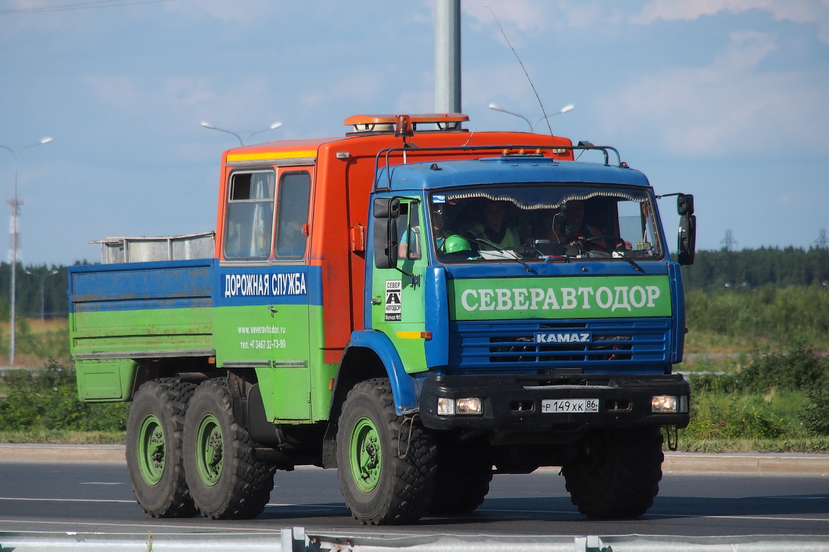 Ханты-Мансийский автоном.округ, № Р 149 ХК 86 — КамАЗ-43114-15 [43114R]