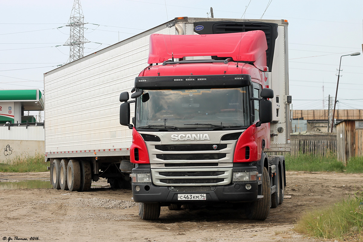 Саха (Якутия), № С 463 КМ 14 — Scania ('2011) P400