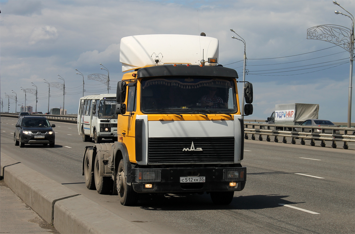 Омская область, № С 512 ХК 55 — МАЗ-642205