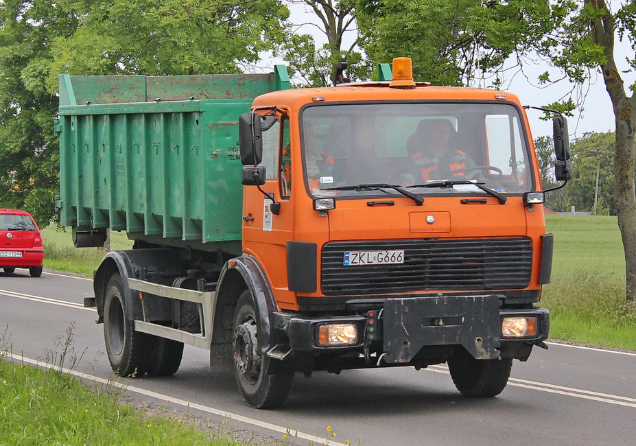 Польша, № ZKL G666 — Mercedes-Benz NG (общ. мод.)