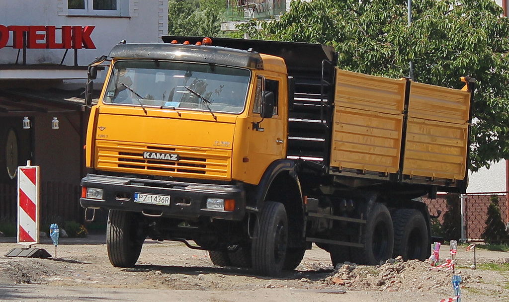 Польша, № PZ 1436R — КамАЗ-65111 (общая модель)