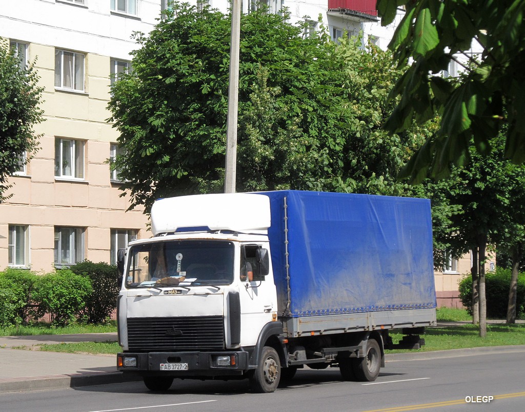 Витебская область, № АВ 3727-2 — МАЗ-437043 "Зубрёнок"