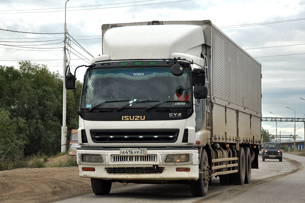 Хабаровский край, № А 416 УР 27 — Isuzu Giga CYZ