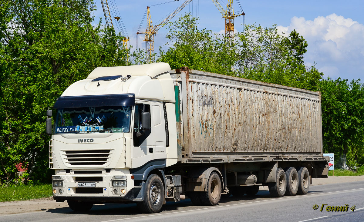 Волгоградская область, № С 628 РЕ 34 — IVECO Stralis ('2002)