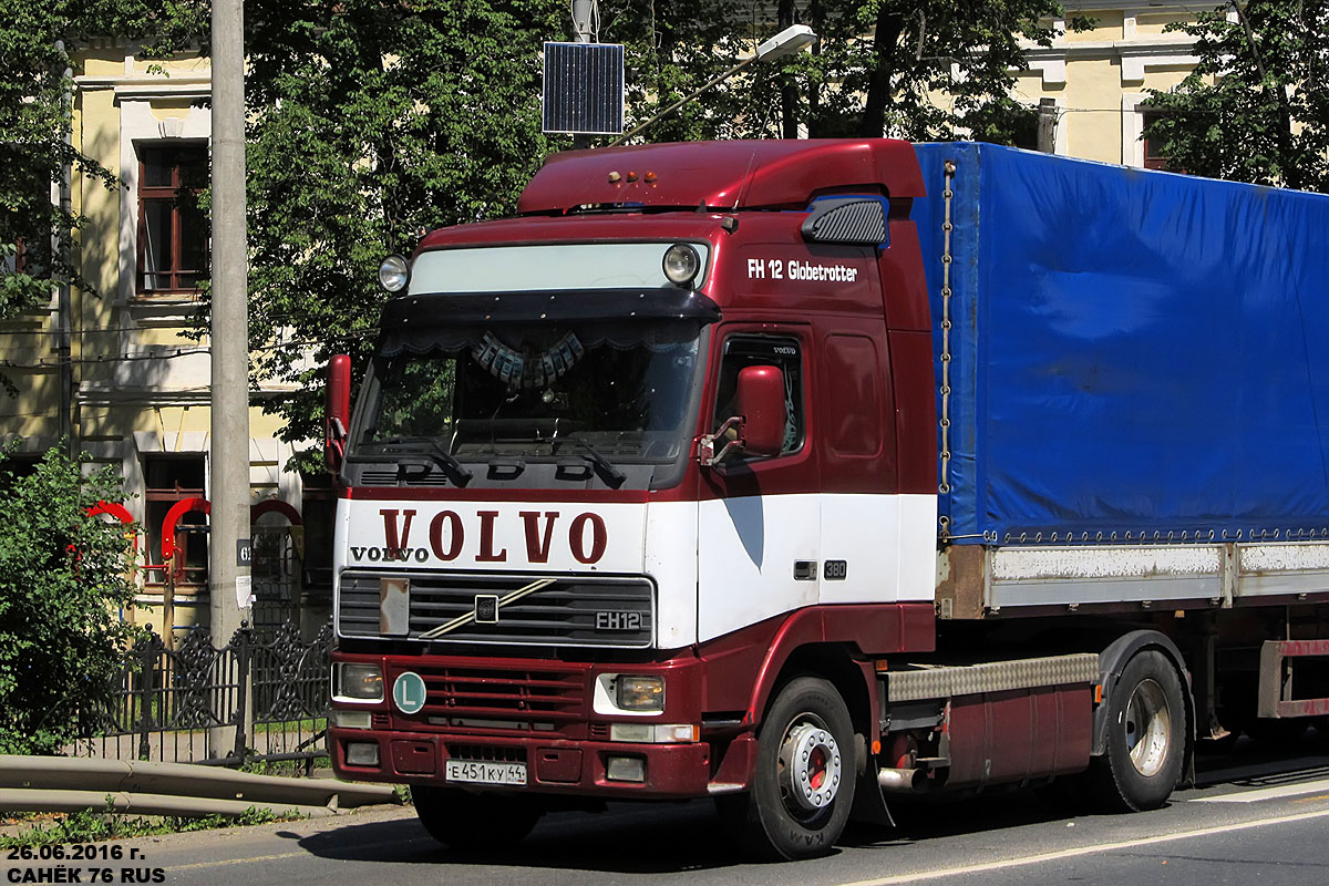 Костромская область, № Е 451 КУ 44 — Volvo ('1993) FH12.380