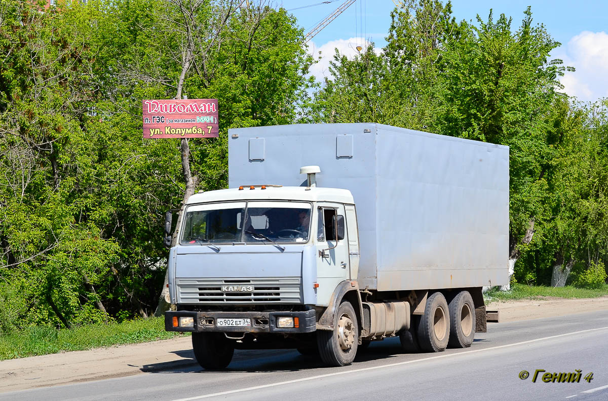 Волгоградская область, № О 902 ЕТ 34 — КамАЗ-53215-13 [53215N]