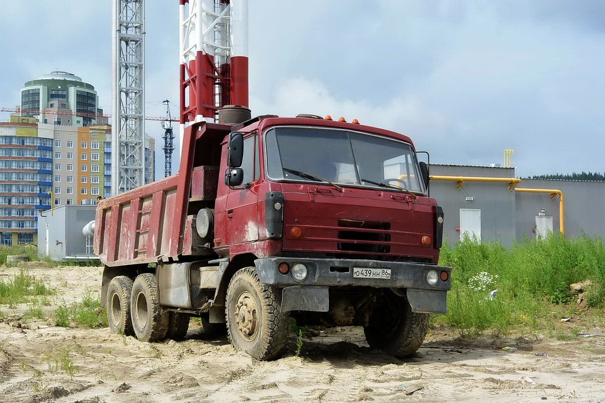 Ханты-Мансийский автоном.округ, № О 439 НН 86 — Tatra 815 S1