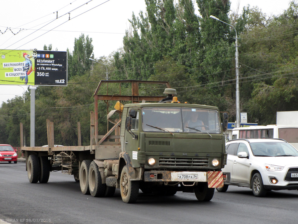 Волгоградская область, № А 708 РА 34 — КамАЗ-5410