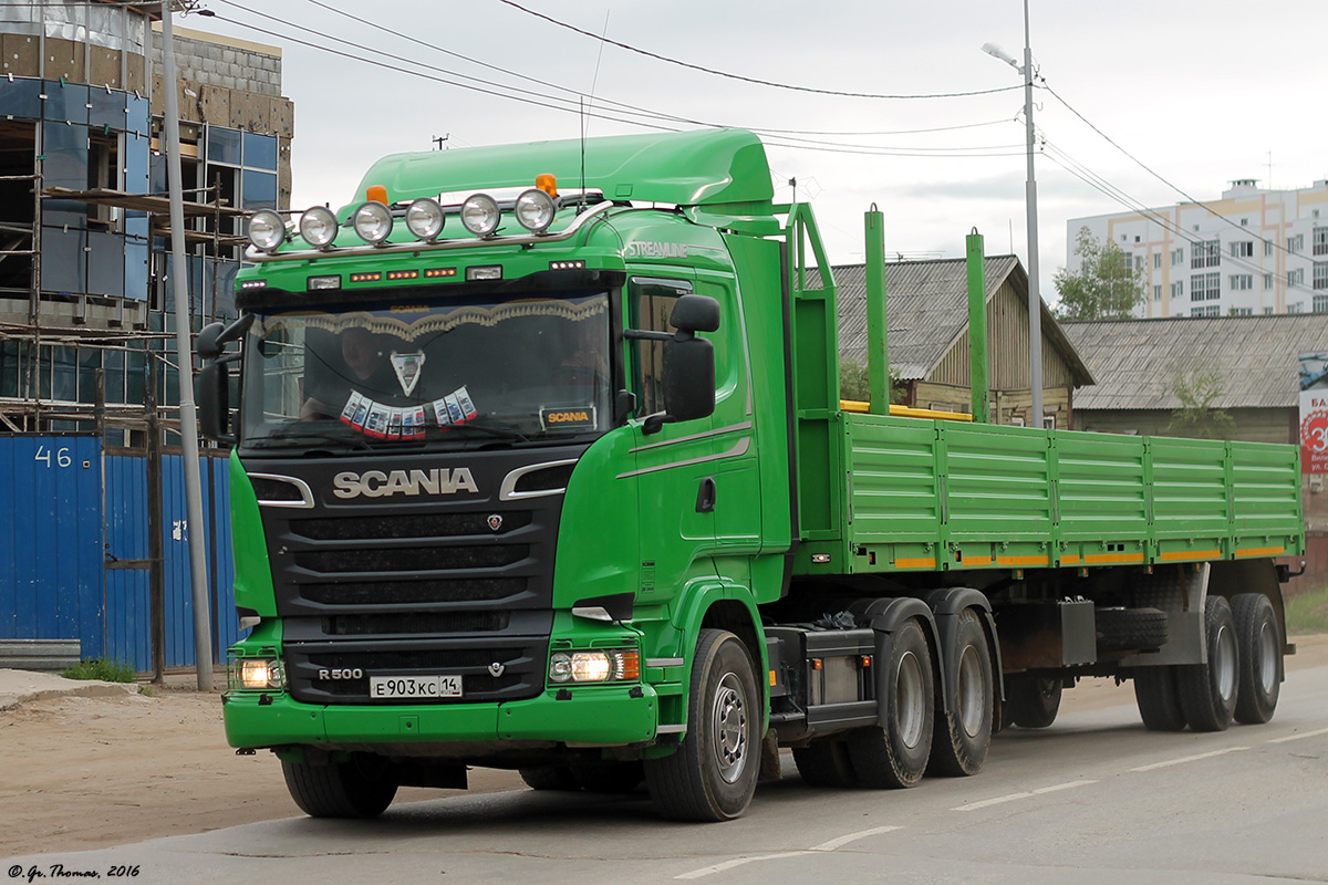 Саха (Якутия), № Е 903 КС 14 — Scania ('2013) R500